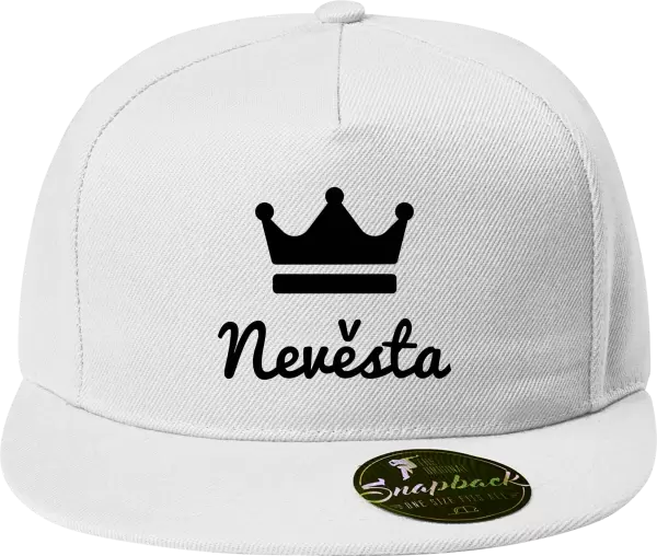 Snapback kšiltovka Nevěsta - korunka