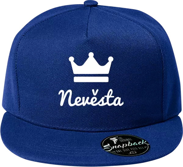 Snapback kšiltovka Nevěsta - korunka