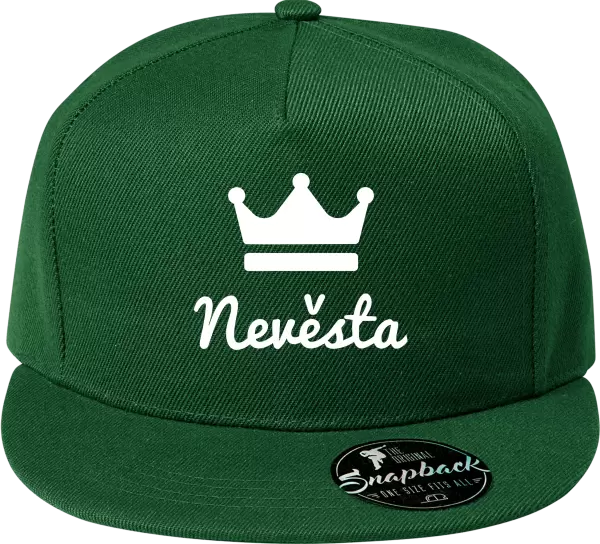 Snapback kšiltovka Nevěsta - korunka