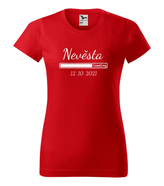 Dámské tričko Nevěsta loading