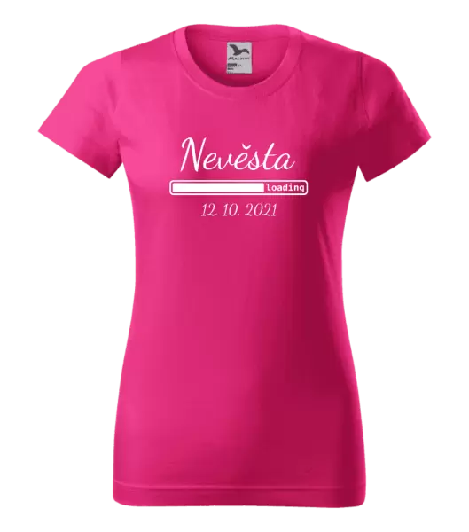 Dámské tričko Nevěsta loading