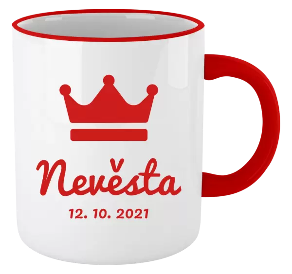 Hrnek Nevěsta s datem