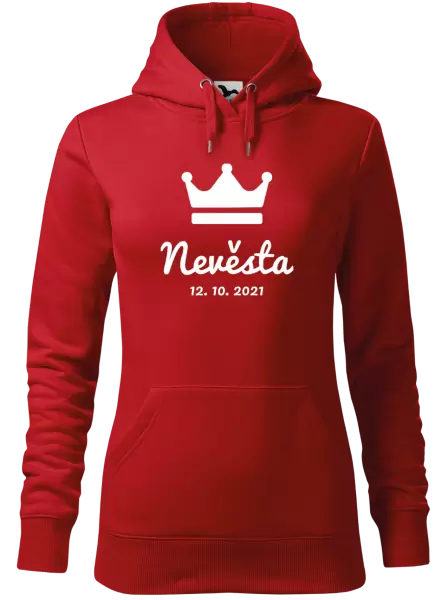 Dámská mikina Nevěsta s datem