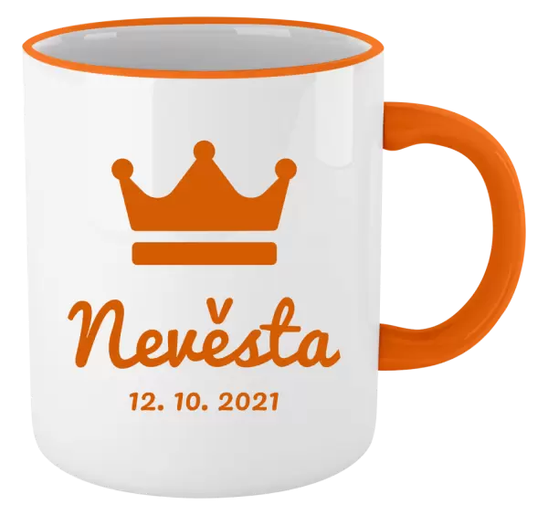 Hrnek Nevěsta s datem