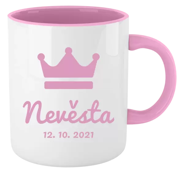 Hrnek Nevěsta s datem