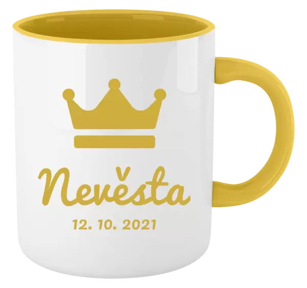 Hrnek Nevěsta s datem