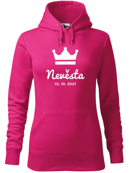 Dámská mikina Nevěsta s datem