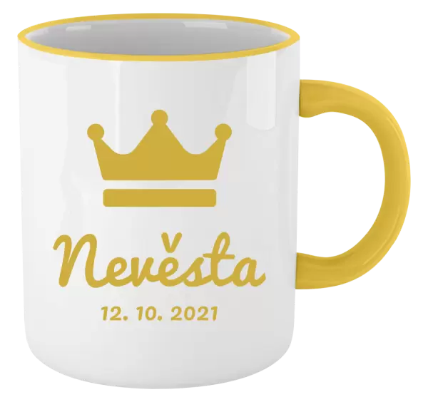 Hrnek Nevěsta s datem