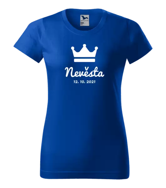 Dámské tričko Nevěsta s datem