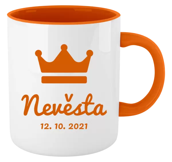 Hrnek Nevěsta s datem