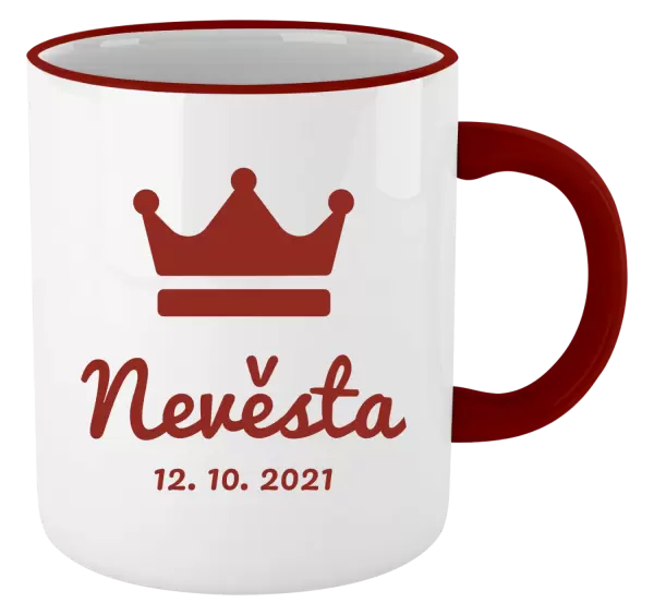 Hrnek Nevěsta s datem
