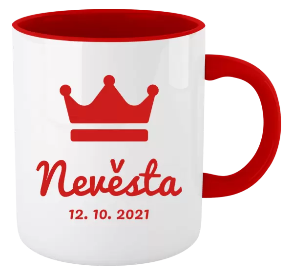 Hrnek Nevěsta s datem