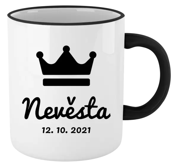 Hrnek Nevěsta s datem