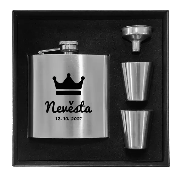 Placatka v krabičce Nevěsta s datem