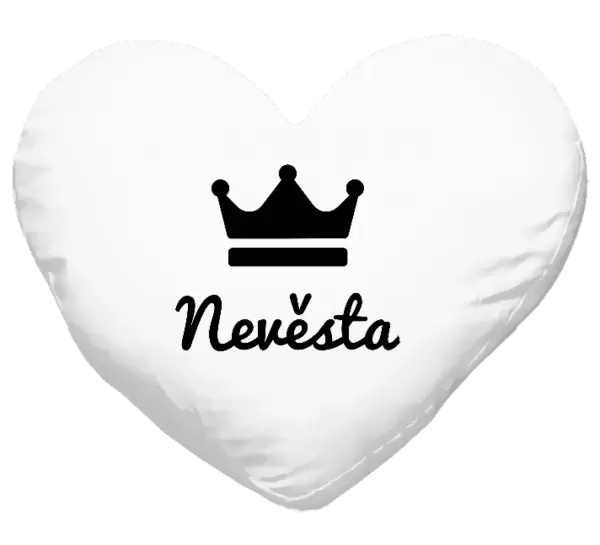 Polštář Nevěsta s datem