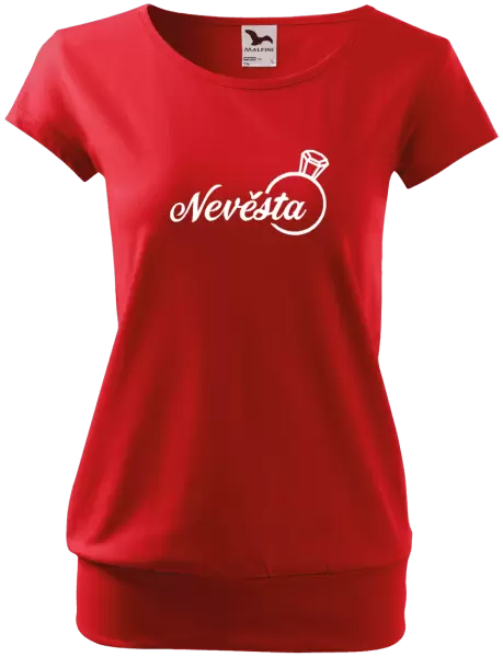Dámské tričko Nevěsta s prstenem