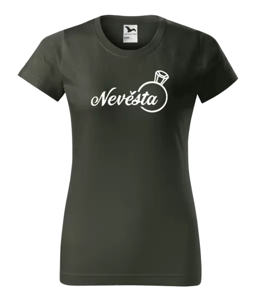 Dámské tričko Nevěsta s prstenem