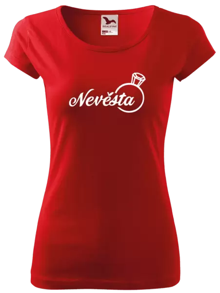 Dámské tričko Nevěsta s prstenem