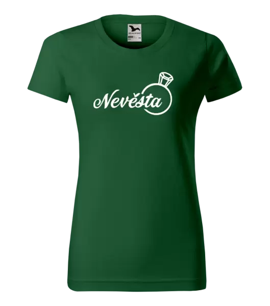 Dámské tričko Nevěsta s prstenem