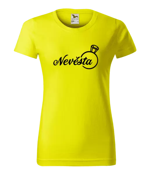 Dámské tričko Nevěsta s prstenem