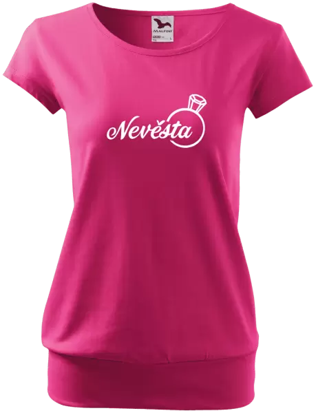 Dámské tričko Nevěsta s prstenem