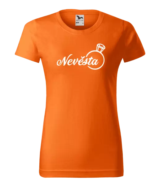 Dámské tričko Nevěsta s prstenem
