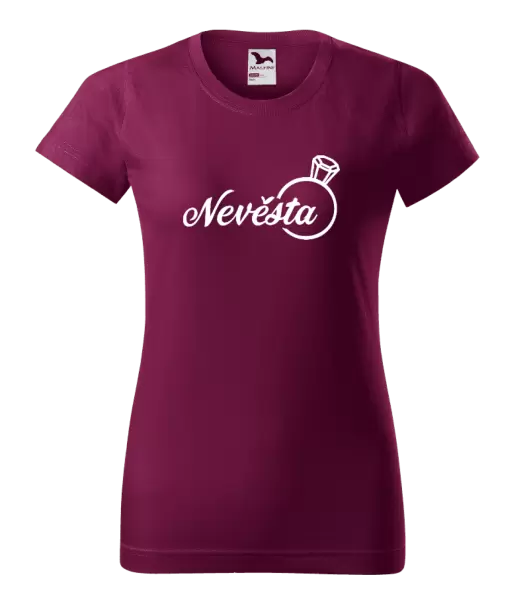 Dámské tričko Nevěsta s prstenem