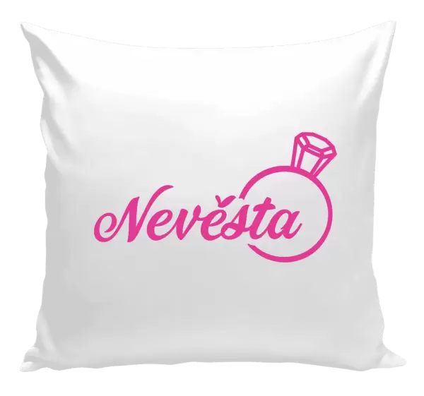 Polštář Nevěsta s prstenem