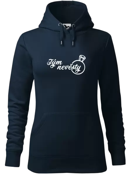 Dámská mikina Tým nevěsty s prstenem