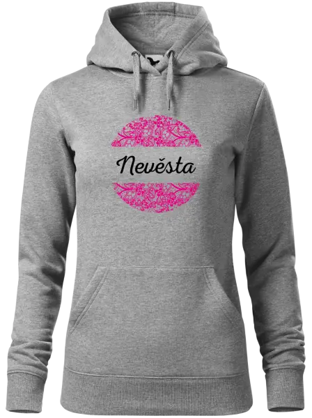 Dámská mikina Nevěsta s krajkou