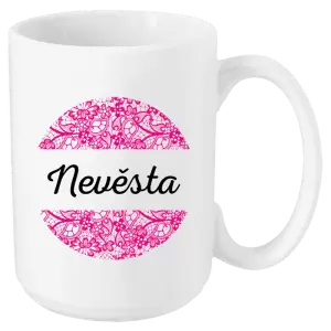 Hrnek Nevěsta s krajkou