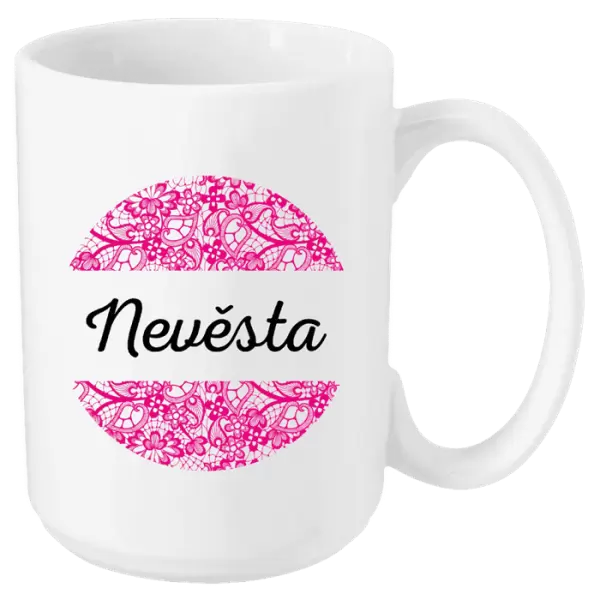 Hrnek Nevěsta s krajkou