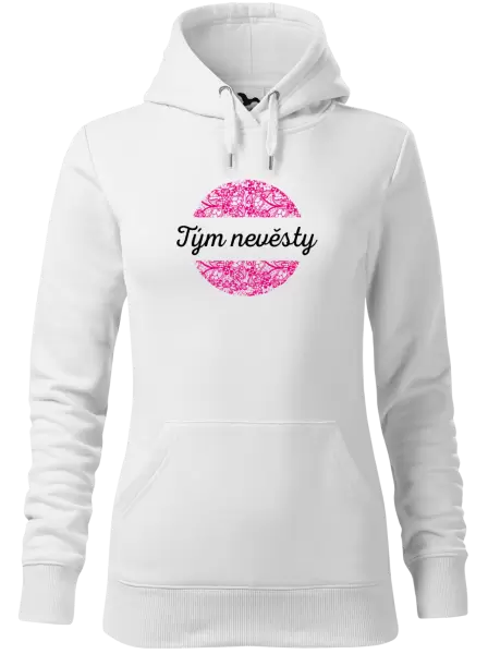 Dámská mikina Tým nevěsty s krajkou