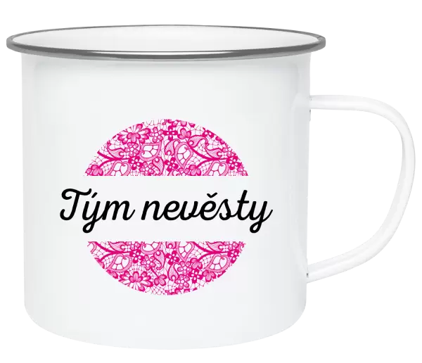 Plecháček Tým nevěsty s krajkou