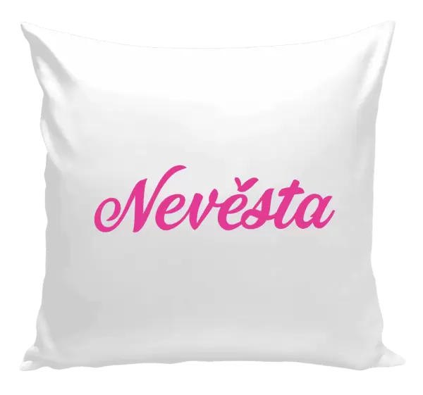 Polštář Nevěsta