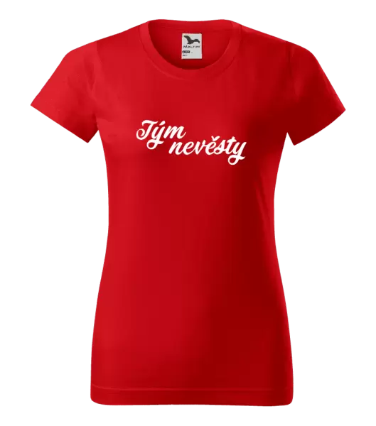 Dámské tričko Tým nevěsty