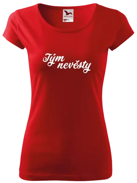 Dámské tričko Tým nevěsty