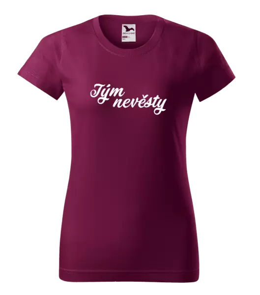 Dámské tričko Tým nevěsty
