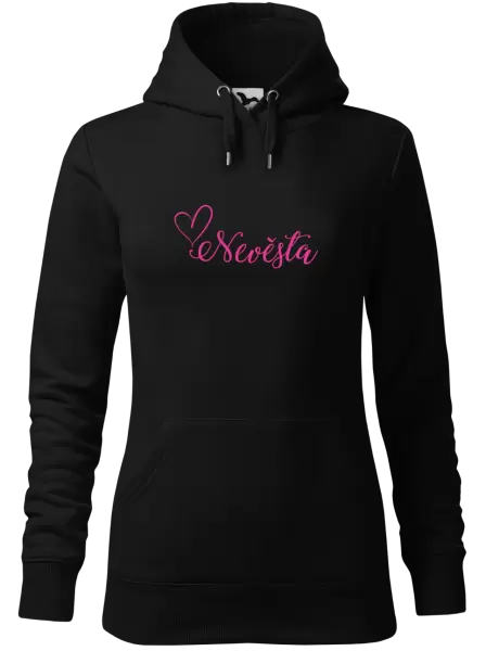 Dámská mikina Nevěsta se srdíčkem