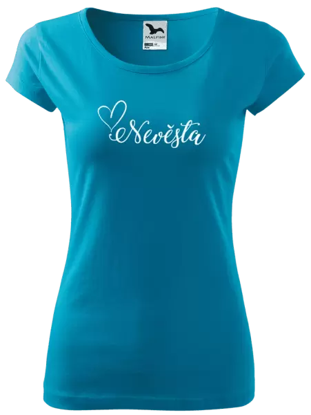 Dámské tričko Nevěsta se srdíčkem