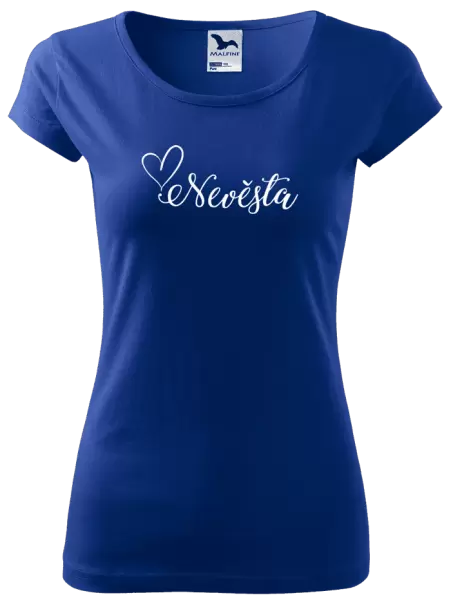 Dámské tričko Nevěsta se srdíčkem