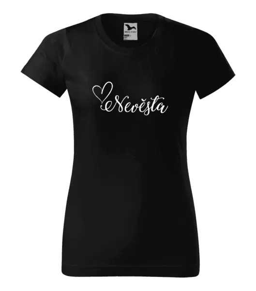 Dámské tričko Nevěsta se srdíčkem