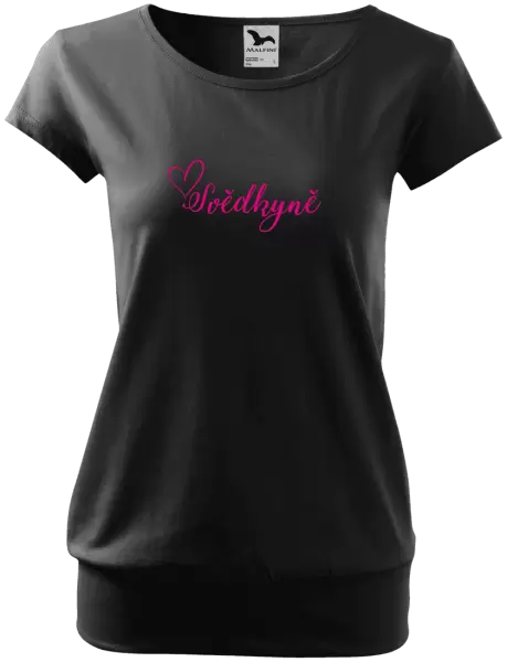 Dámské tričko Svědkyně se srdíčkem