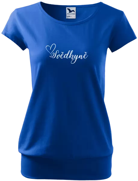 Dámské tričko Svědkyně se srdíčkem