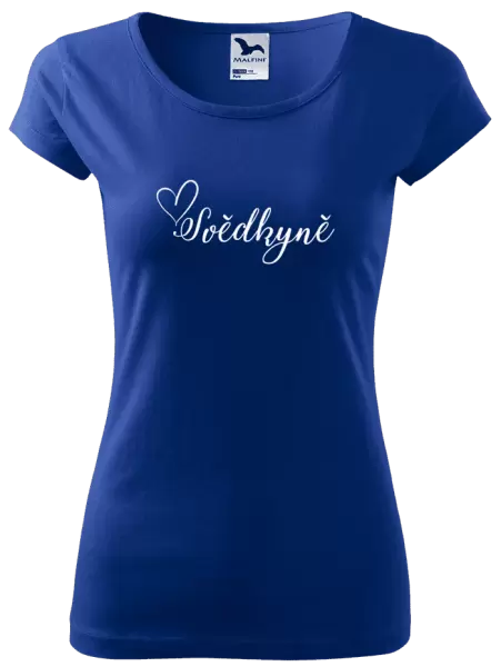 Dámské tričko Svědkyně se srdíčkem