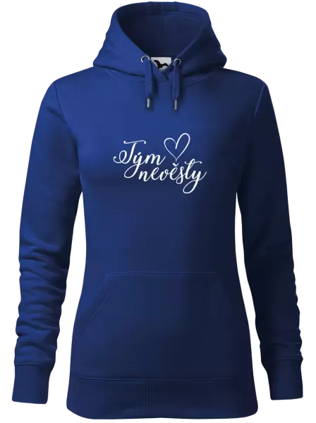 Dámská mikina Tým nevěsty se srdíčkem