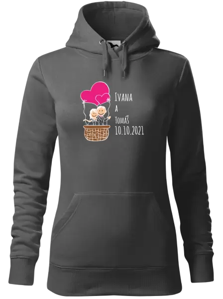 Dámská mikina Balón se jmény