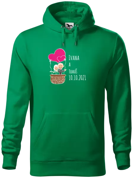 Pánská mikina Balón se jmény