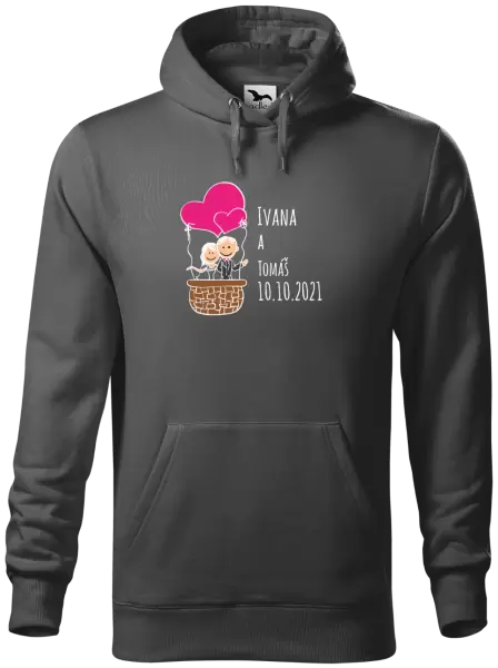 Pánská mikina Balón se jmény