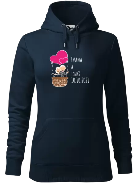 Dámská mikina Balón se jmény